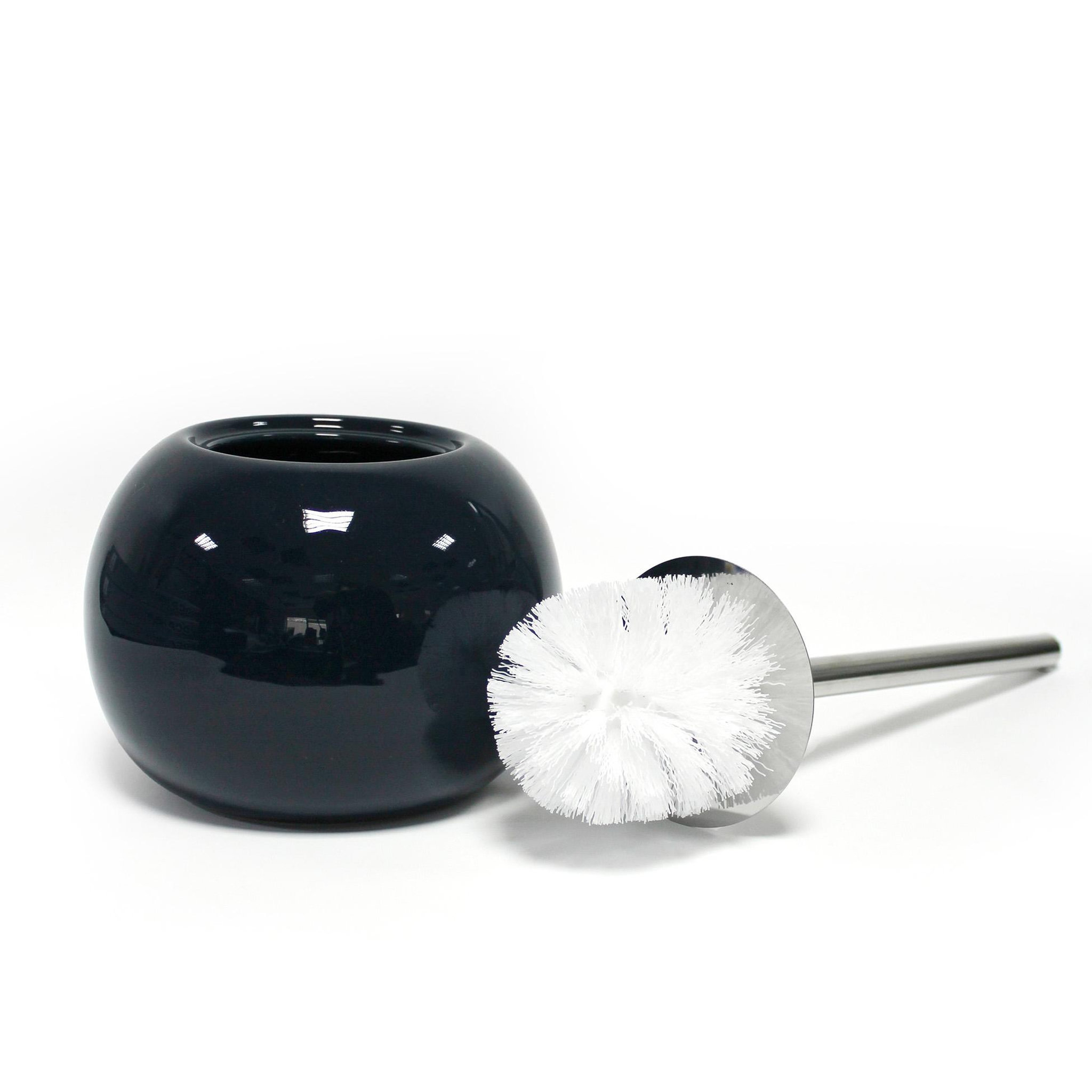 Voir la diapositive 3 : Eden Brosse de toilette en céramique bullea