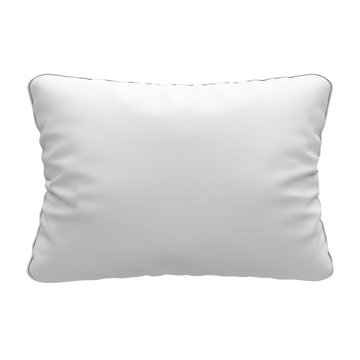 SOLEIL D'OCRE Oreiller blanc en coton NUAGE, par Soleil d'Ocre