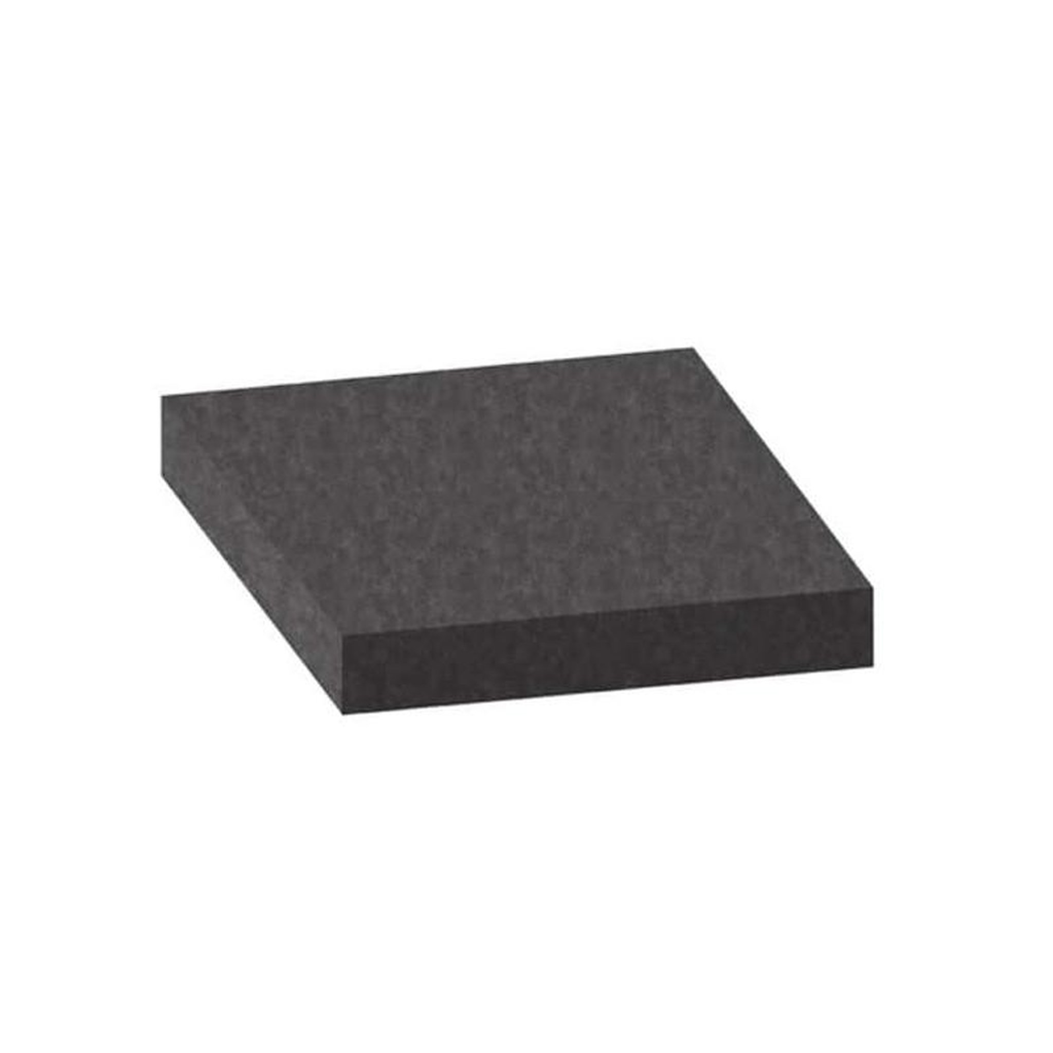 ESPACE-BRICOLAGE Mousse de filtration ppi-10 noire 2x1m épaisseur 30mm