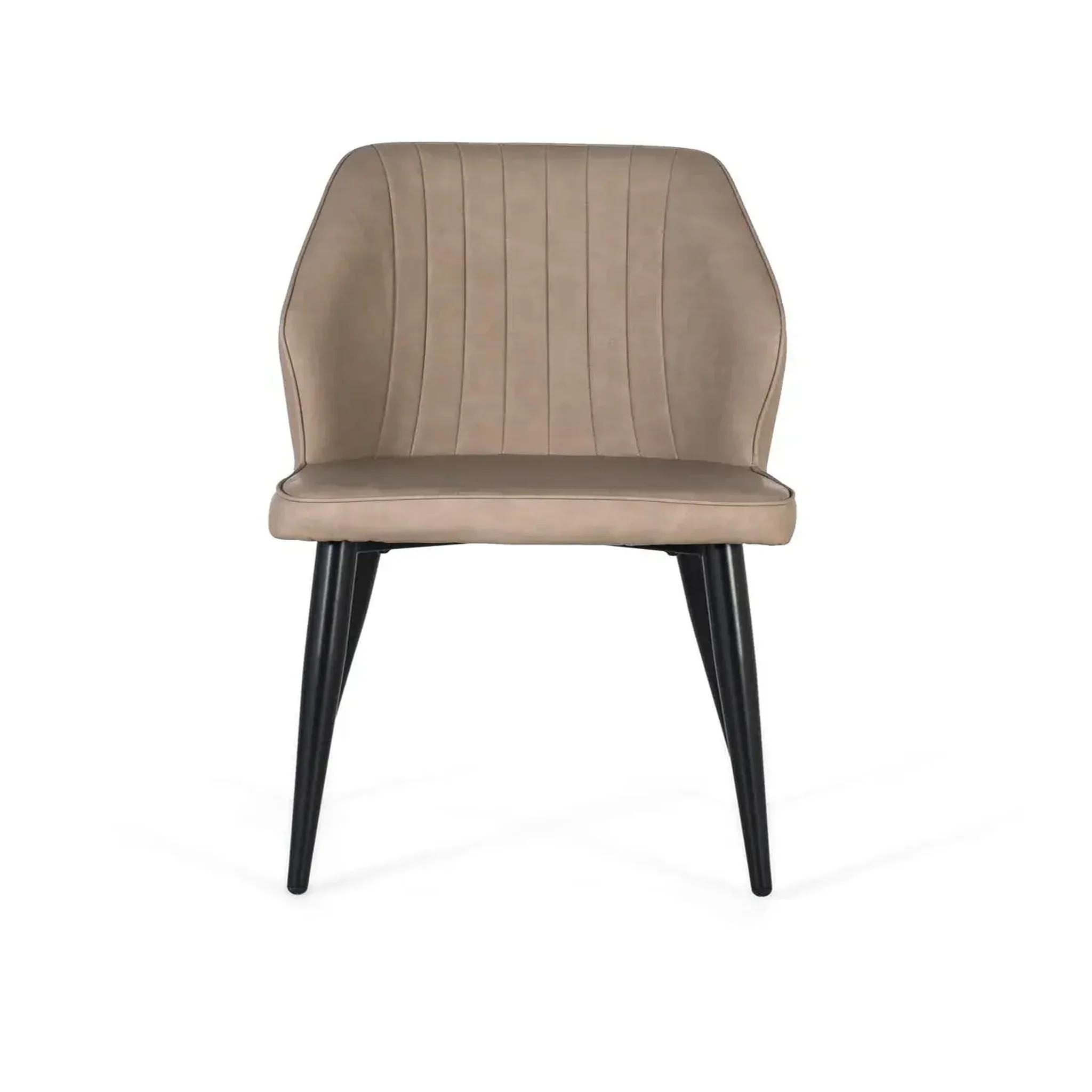 Voir la diapositive 2 : GINER Y COLOMER SL Lot de 2 chaises de revêtement pu 48 cm style contemporain