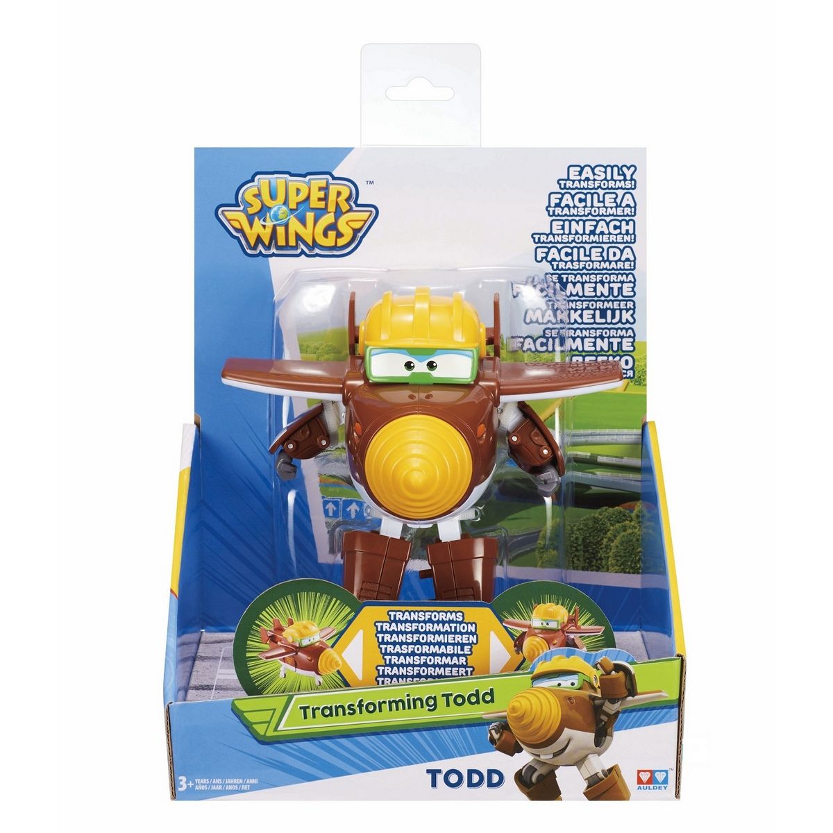 Auldey Figurines Transforming 12 cm - Super Wings - Todd
