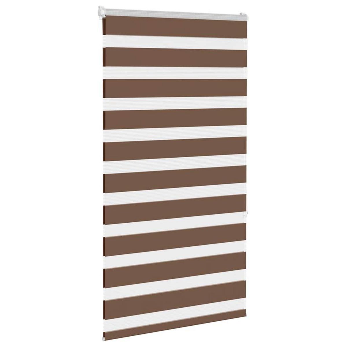 VIDAXL Store zebre marron 90x150 cm largeur du tissu 85,9 cm polyester