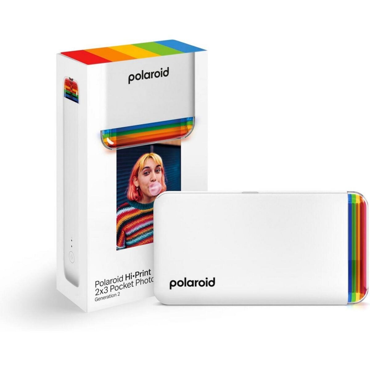 POLAROID Imprimante photo portable Hi-Print 2x3 Gen 2 blanc
