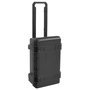 Voir la diapositive 3 : VIDAXL Valise de vol portable Noir 55x35x22,5 cm PP