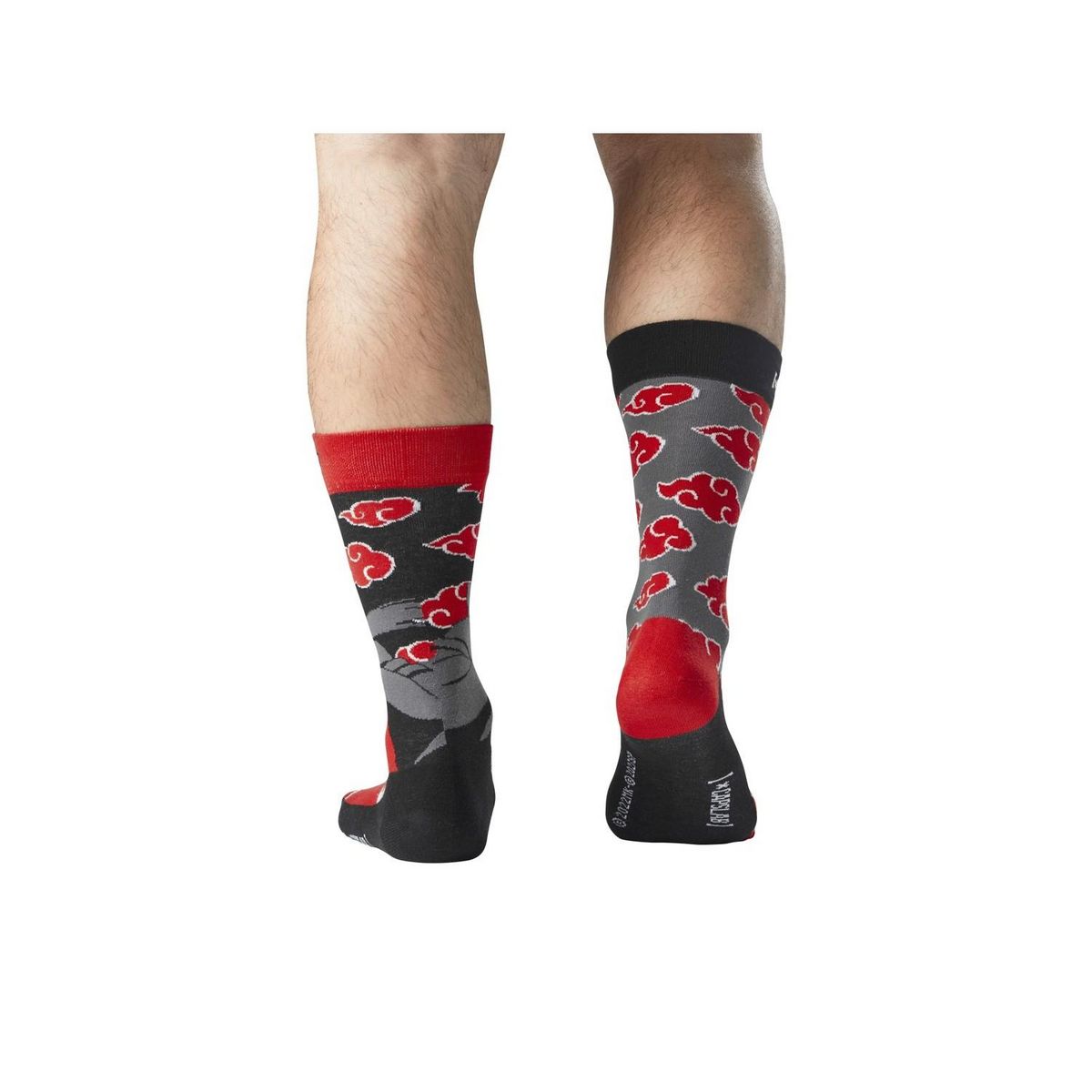 CAPSLAB X1 Paires de Chaussettes Noir/ Capslab Naruto Shippuden