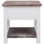 Voir la diapositive 3 : VIDAXL Table d'appoint Marron 40x40x40 cm Bois de Paulownia