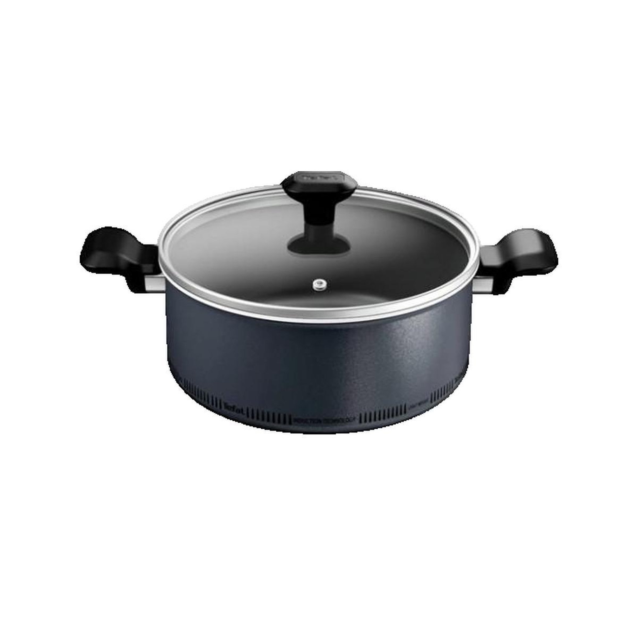 Voir la diapositive 2 : TEFAL Casserole Tefal SoLight revêtement antiadhésif noir