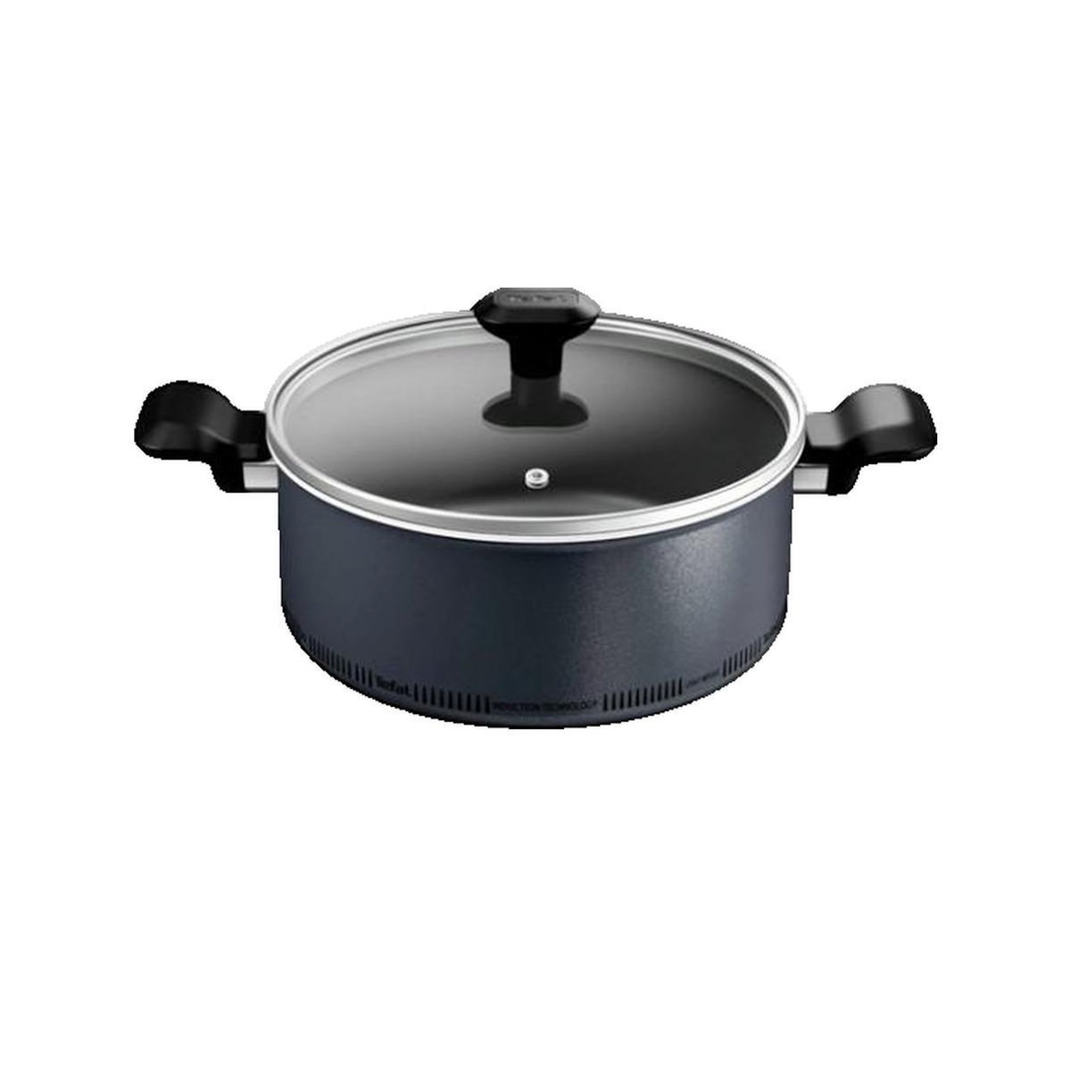 TEFAL Casserole Tefal SoLight revêtement antiadhésif noir