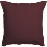 Les Ateliers du Linge Une taie d'oreiller 100% coton. Coloris disponibles : Jaune, Rouge, Blanc, Gris, Bleu