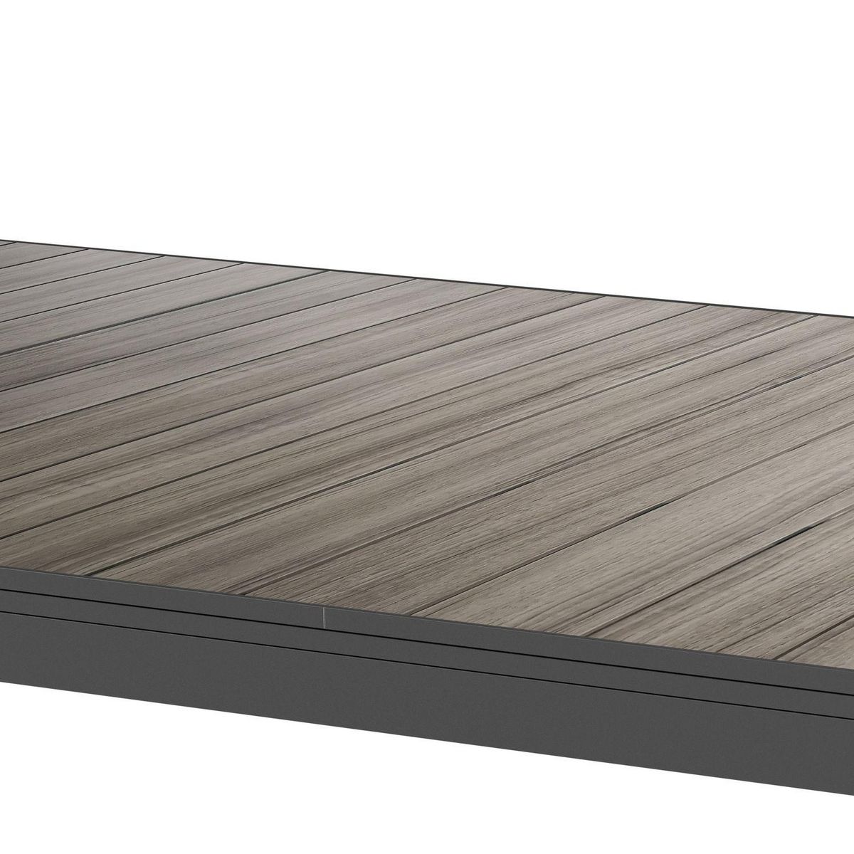 HESPERIDE Table de jardin extensible Evasion en aluminium