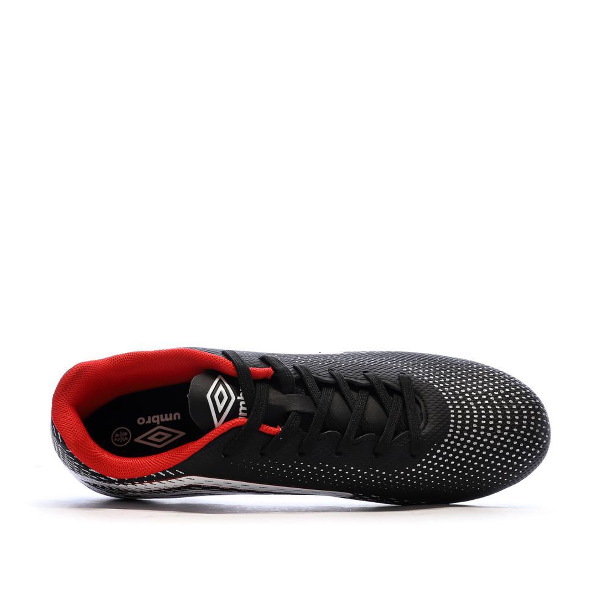 Voir la diapositive 4 : UMBRO Chaussures de Foot Noires Homme Umbro Aurora Ii Lo FG