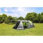 KINGCAMP Tente de camping familiale 4 places - Kingcamp - Modèle Capri - Dimension : 570 x 320 x 200 cm