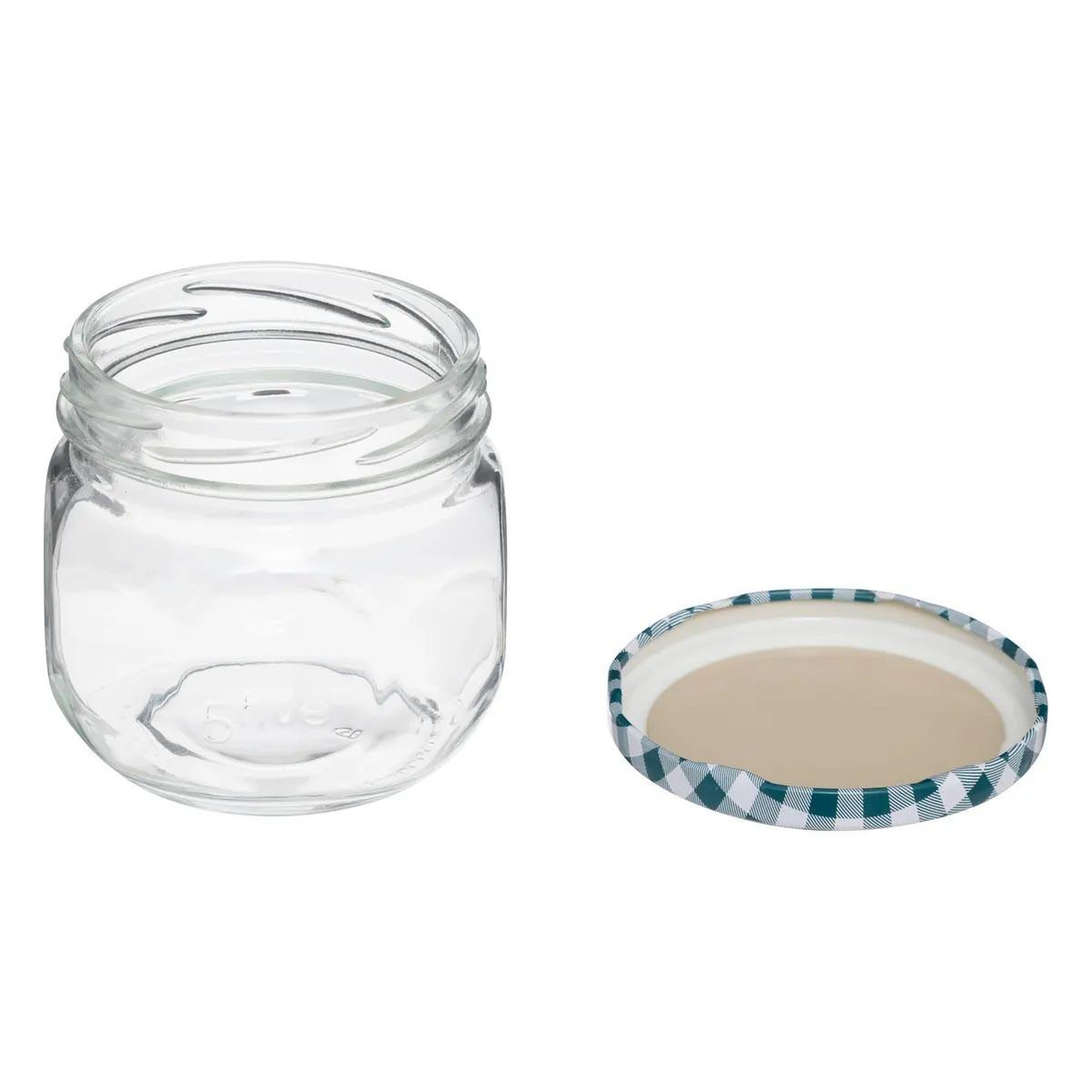 Voir la diapositive 3 : FIVE Lot de 6 pots à confiture en verre  jarro  0,3l transparent