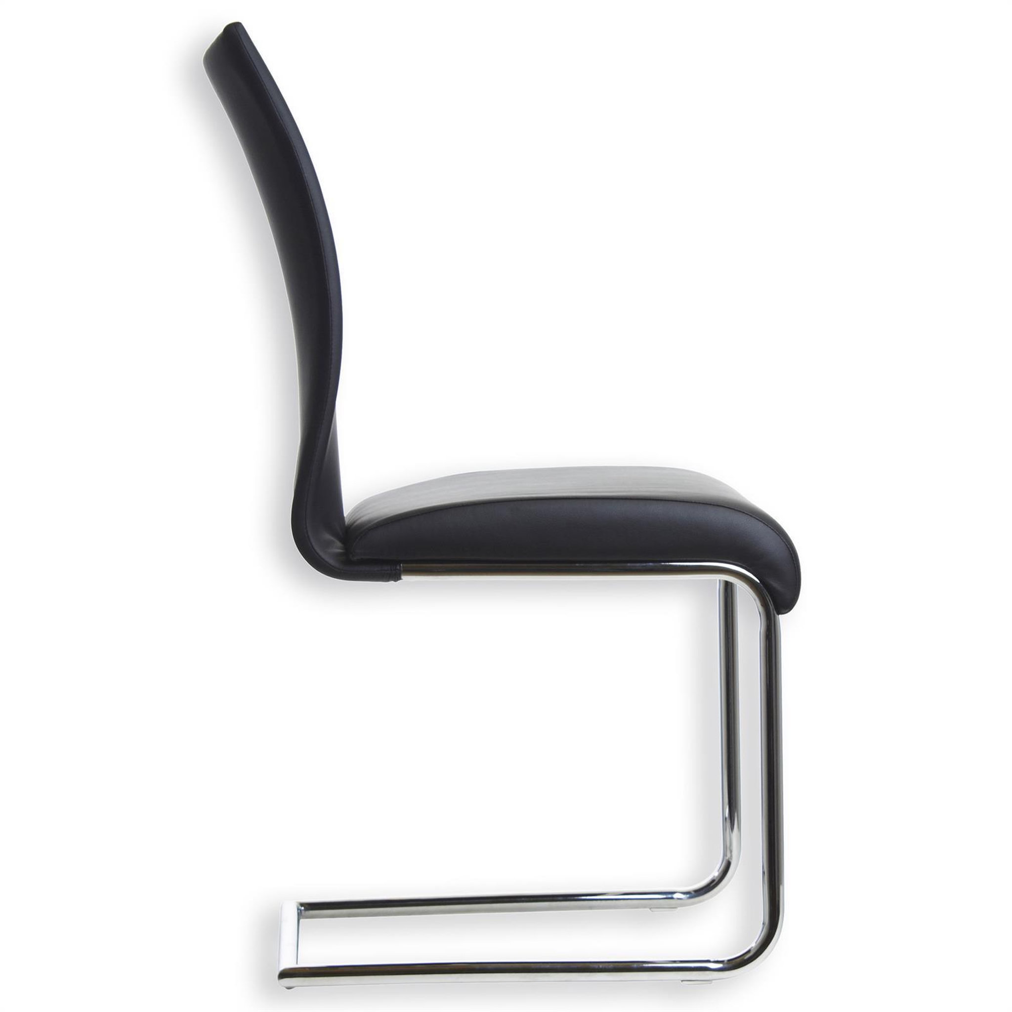 Voir la diapositive 2 : IDIMEX Lot de 4 chaises aladino, en synthétique