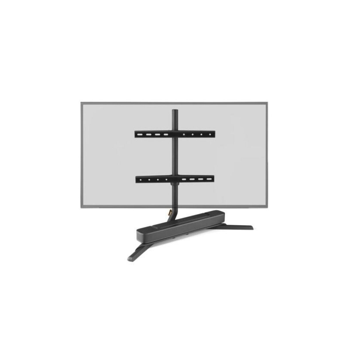 One For All Support mural pour écran plat One For All sur pied pour meuble TV Stand Design Table Top Dark Anthracite Orientable 180 VESA 4