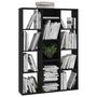 Voir la diapositive 4 : VIDAXL Separateur de piece/Bibliotheque Noir Bois d'ingenierie