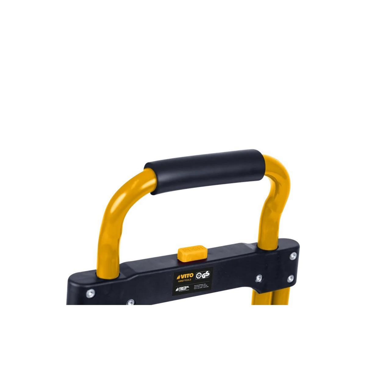 VITO Chariot à roues Diable pliable Charge 80kg Mat réglable VITO