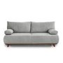 Voir la diapositive 1 : BEST MOBILIER Cristal - canapé 3 places - convertible avec coffre - en velours côtelé