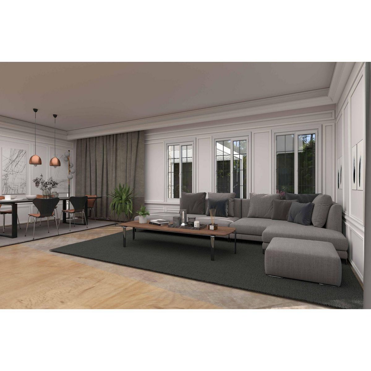 Pergola Bioclimatique autoportée 4x4 m - Aluminium - Blanc - VS OmBREA®