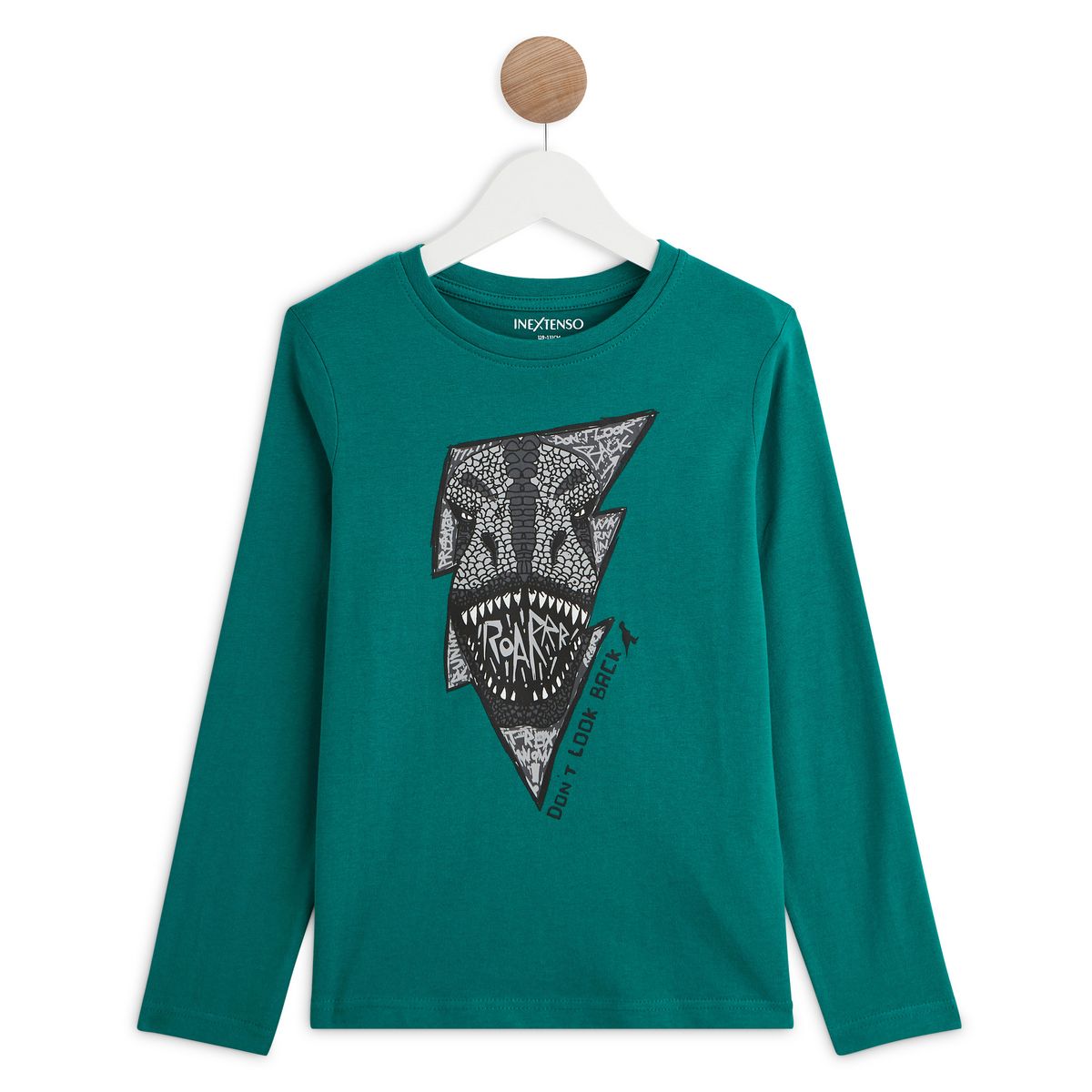 IN EXTENSO T-shirt manches longues dinosaure garçon