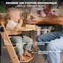 Voir la diapositive 5 : KINDERKRAFT Enock calmee pratique et confortable