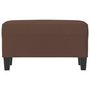 Voir la diapositive 3 : VIDAXL Banc Marron 70x35x41 cm Similicuir