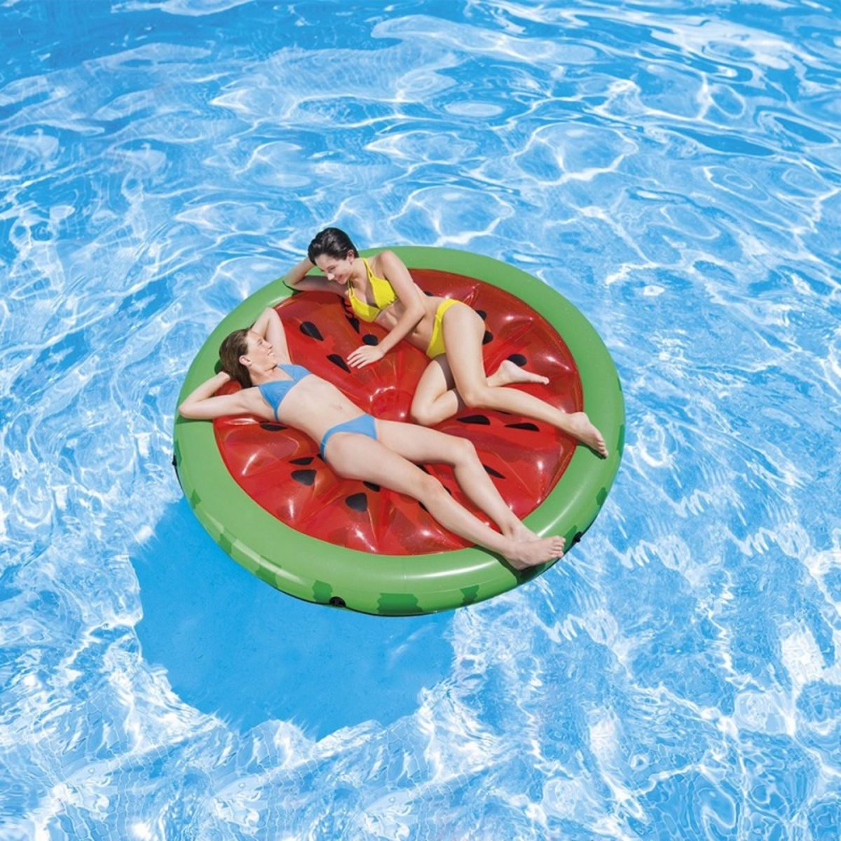 INTEX Matelas gonflable - bouée forme pastèque 196cm