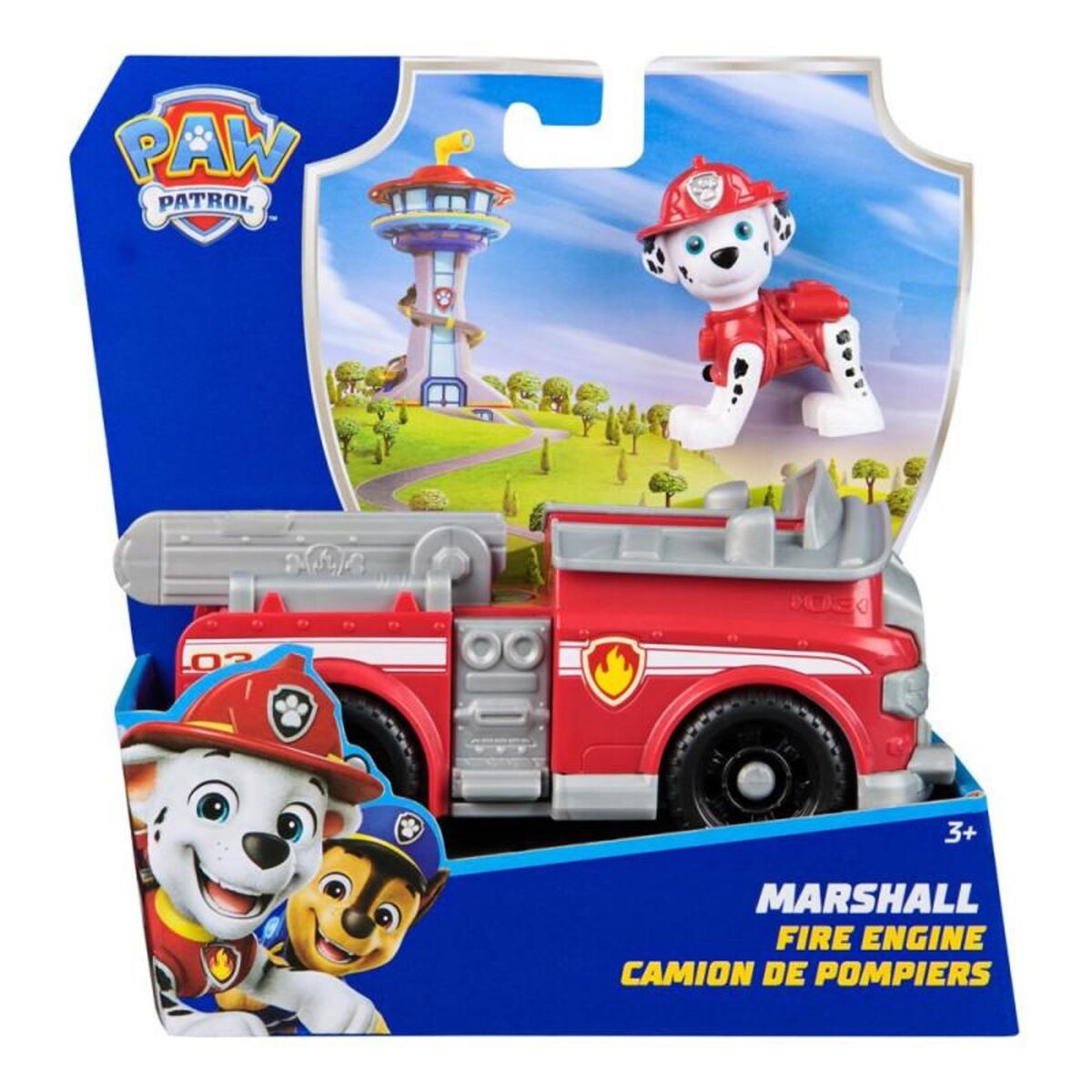 PAW PATROL Véhicule avec Figurine Marcus Paw Patrol Pat'Patrouille
