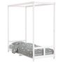 Voir la diapositive 2 : VIDAXL Cadre de lit pour enfants blanc 80x200 cm bois de pin massif