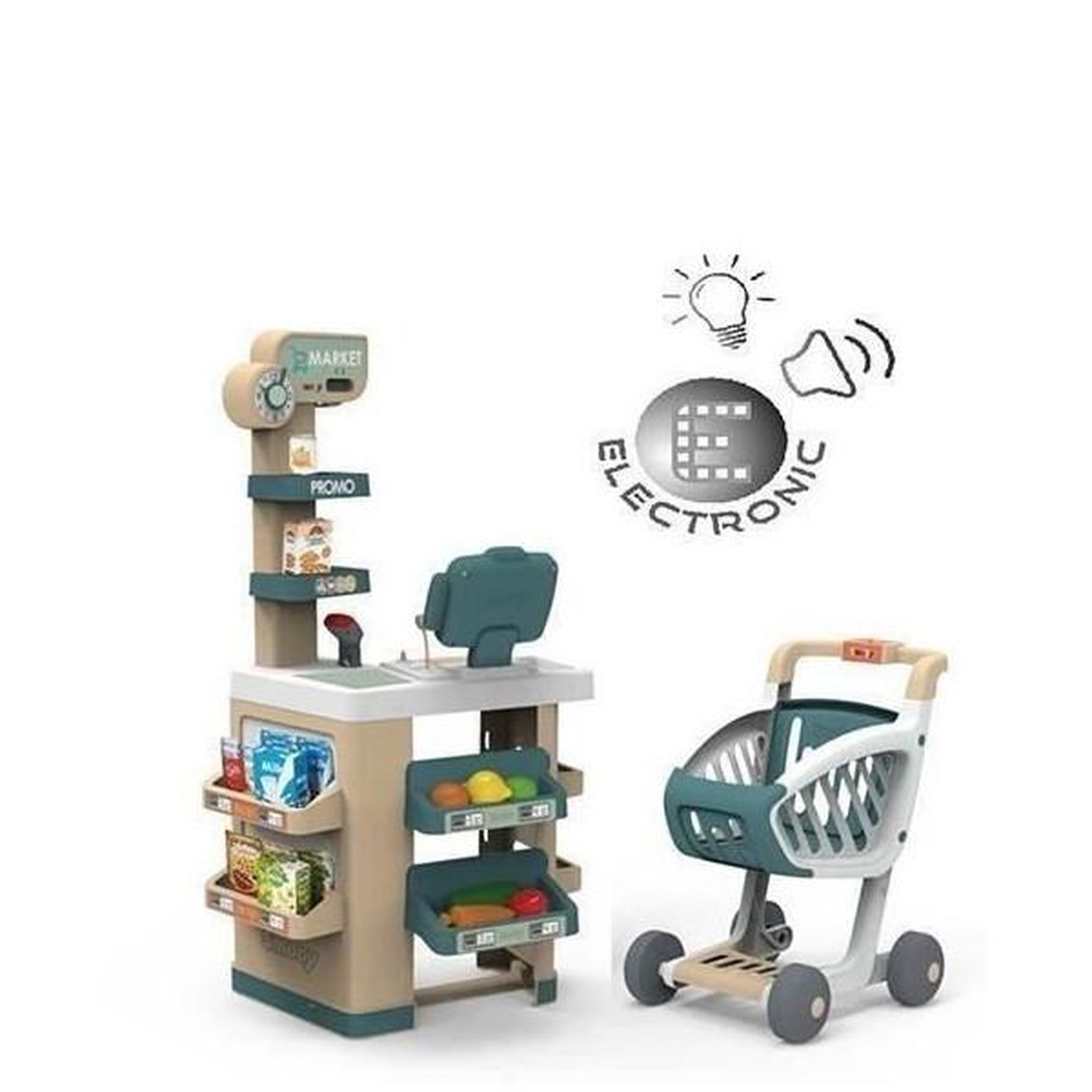 SMOBY Marchande - Smoby - Des 3 ans - Beige - Jouet d'imitation