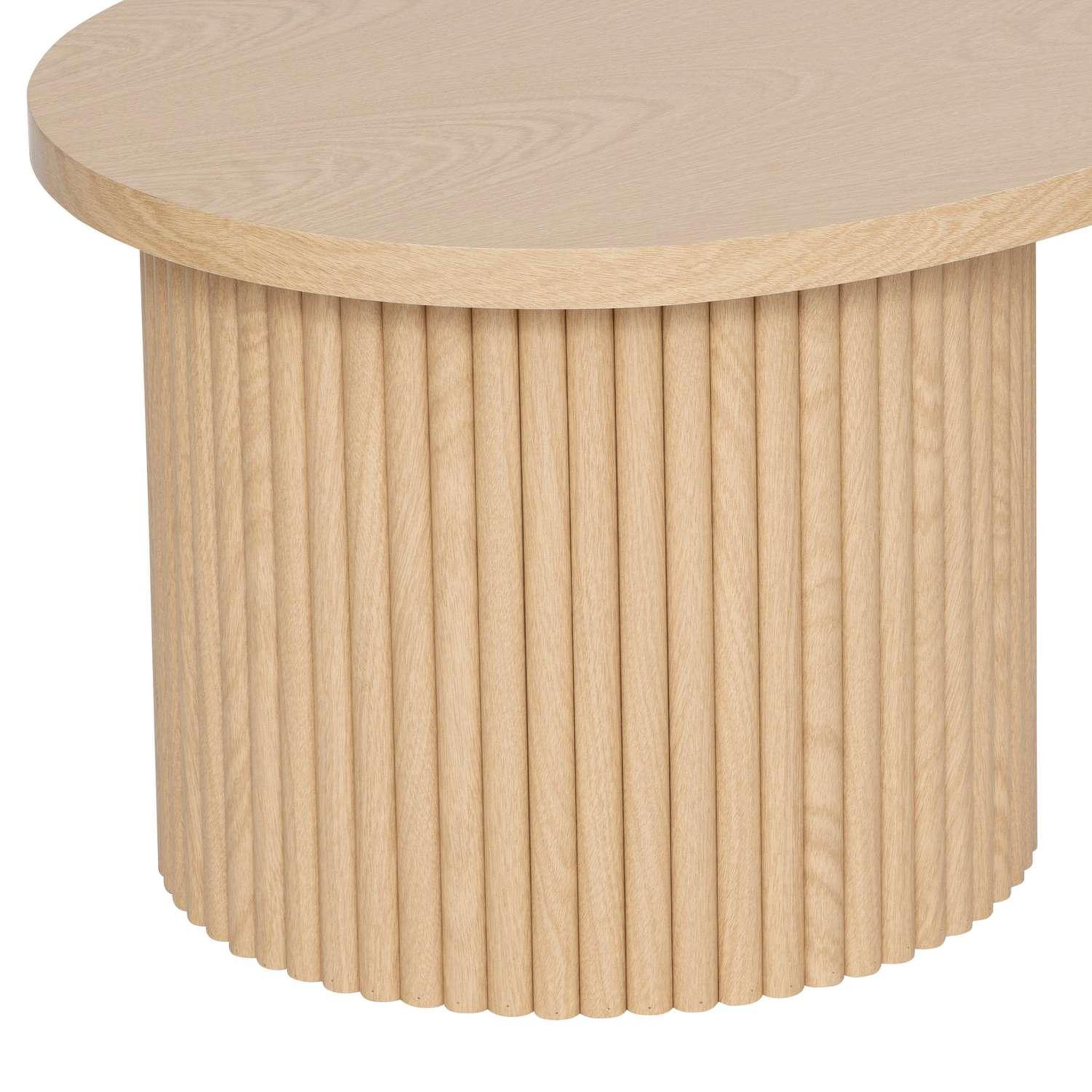 Voir la diapositive 6 : ATMOSPHERA Duo de tables basses gigognes soleya - beige