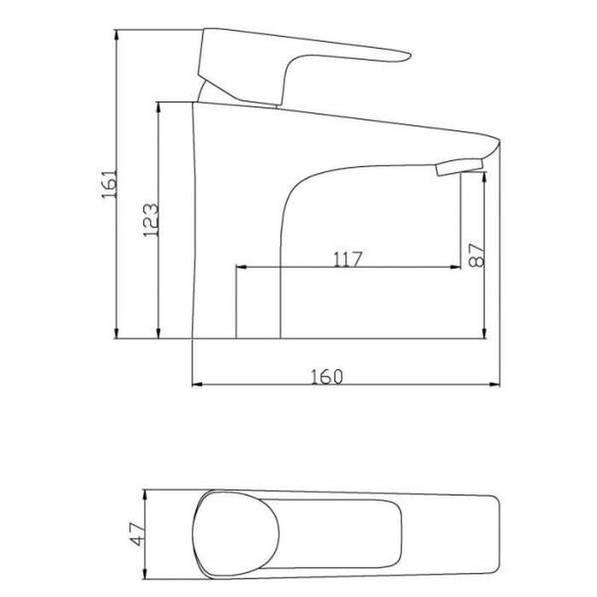 Voir la diapositive 2 : ROUSSEAU Robinet mitigeur lavabo dunedin - rousseau - monotrou - cartouche céramique - economie d'eau - garantie 5 ans