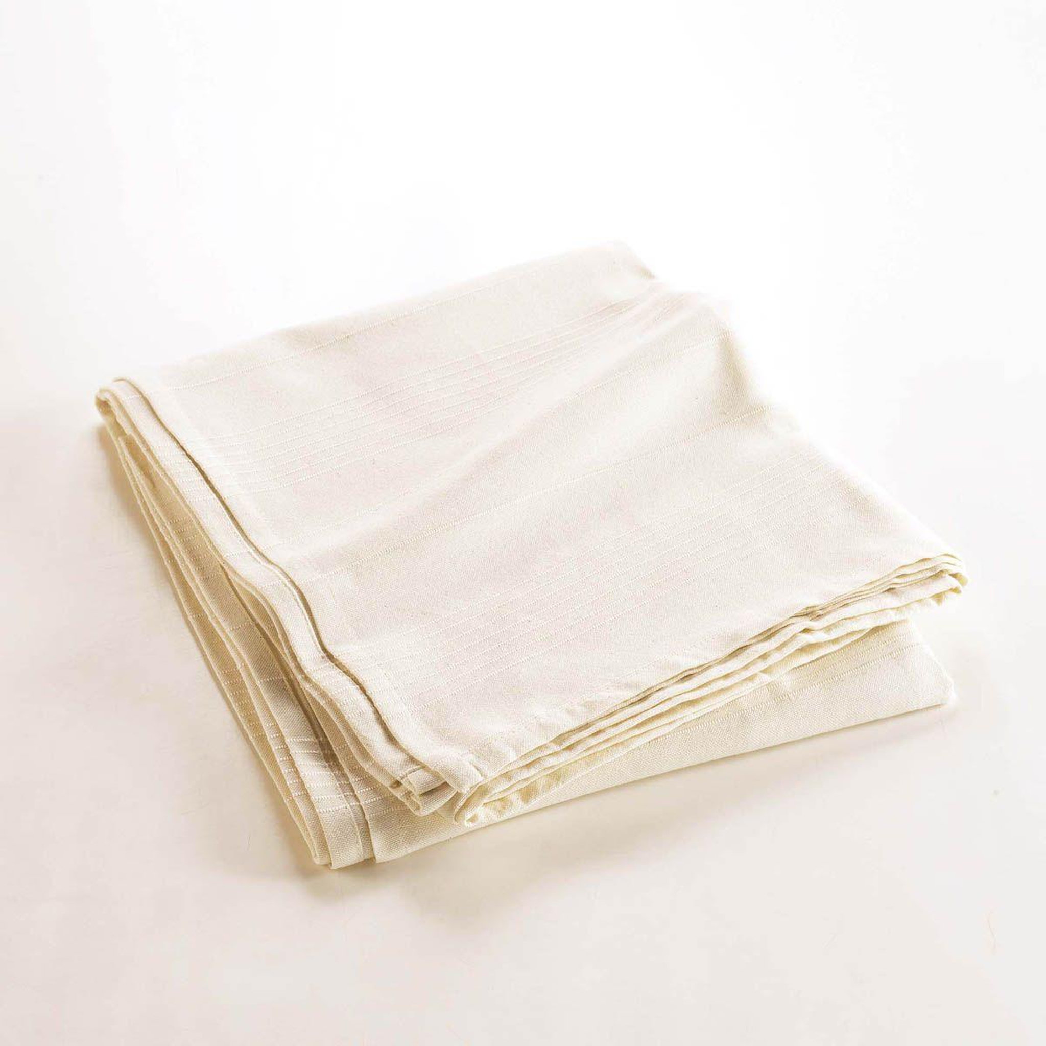 Voir la diapositive 2 : Douceur d'Intérieur Plaid uni en coton  lucile  180x220cm naturel