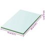 Voir la diapositive 4 : VIDAXL Panneaux d'etagere 2 pcs Verre Transparent 20 x 12 cm