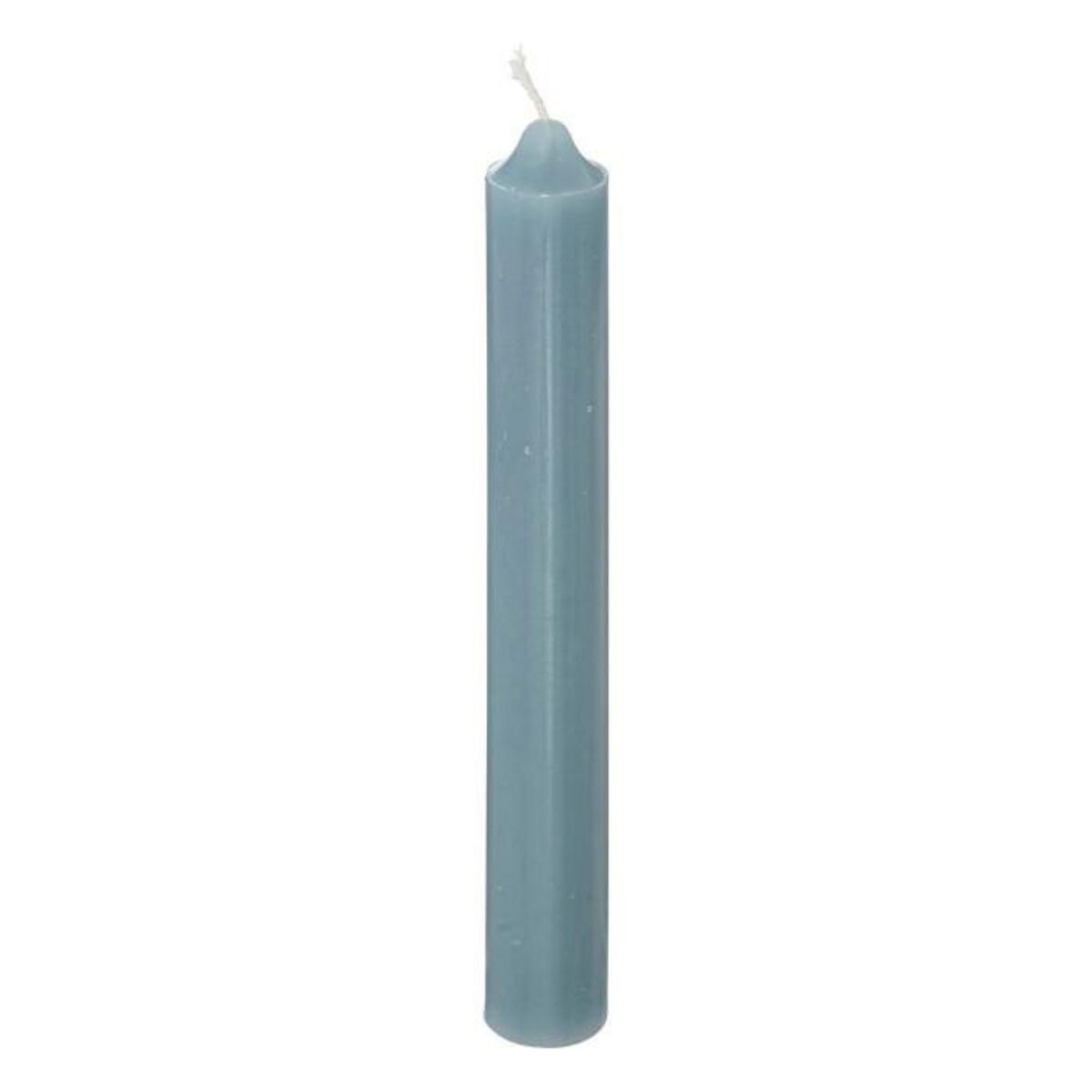 ATMOSPHERA Lot de 10 Bougies Bâton  Hugo  16cm Bleu Orage