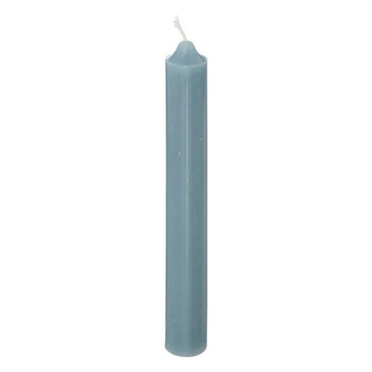 ATMOSPHERA Lot de 10 Bougies Bâton  Hugo  16cm Bleu Orage