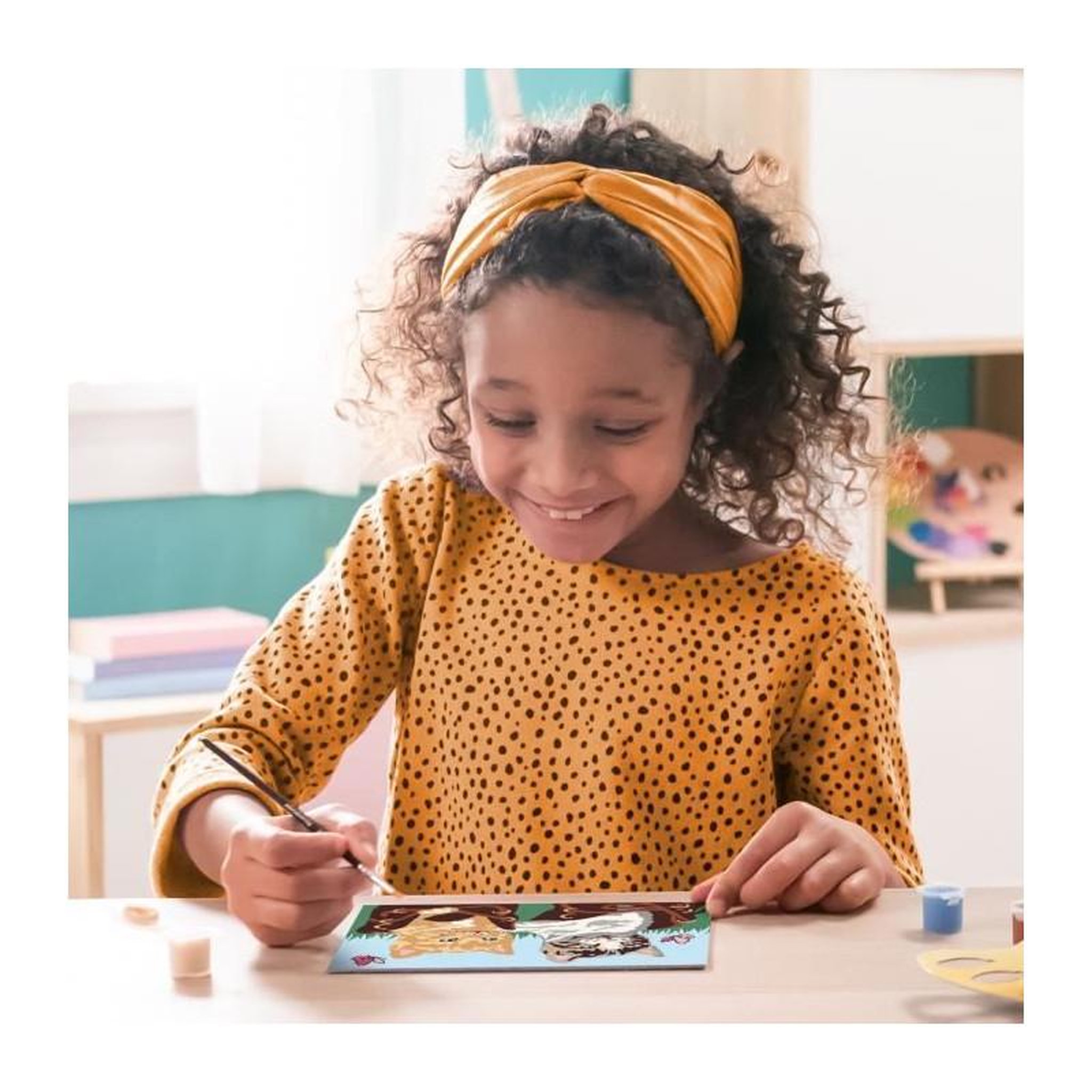 Voir la diapositive 5 : RAVENSBURGER CreArt Kids 18x24cm, Numéro d'Art, Chatons et Chaussures, Kit de peinture par numéros Numéro d'Art, Des 7 ans, 25528, Ravensb