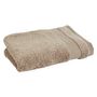 Voir la diapositive 2 : ACTUEL Maxi drap de bain uni en coton égyptien 650 gr/m2