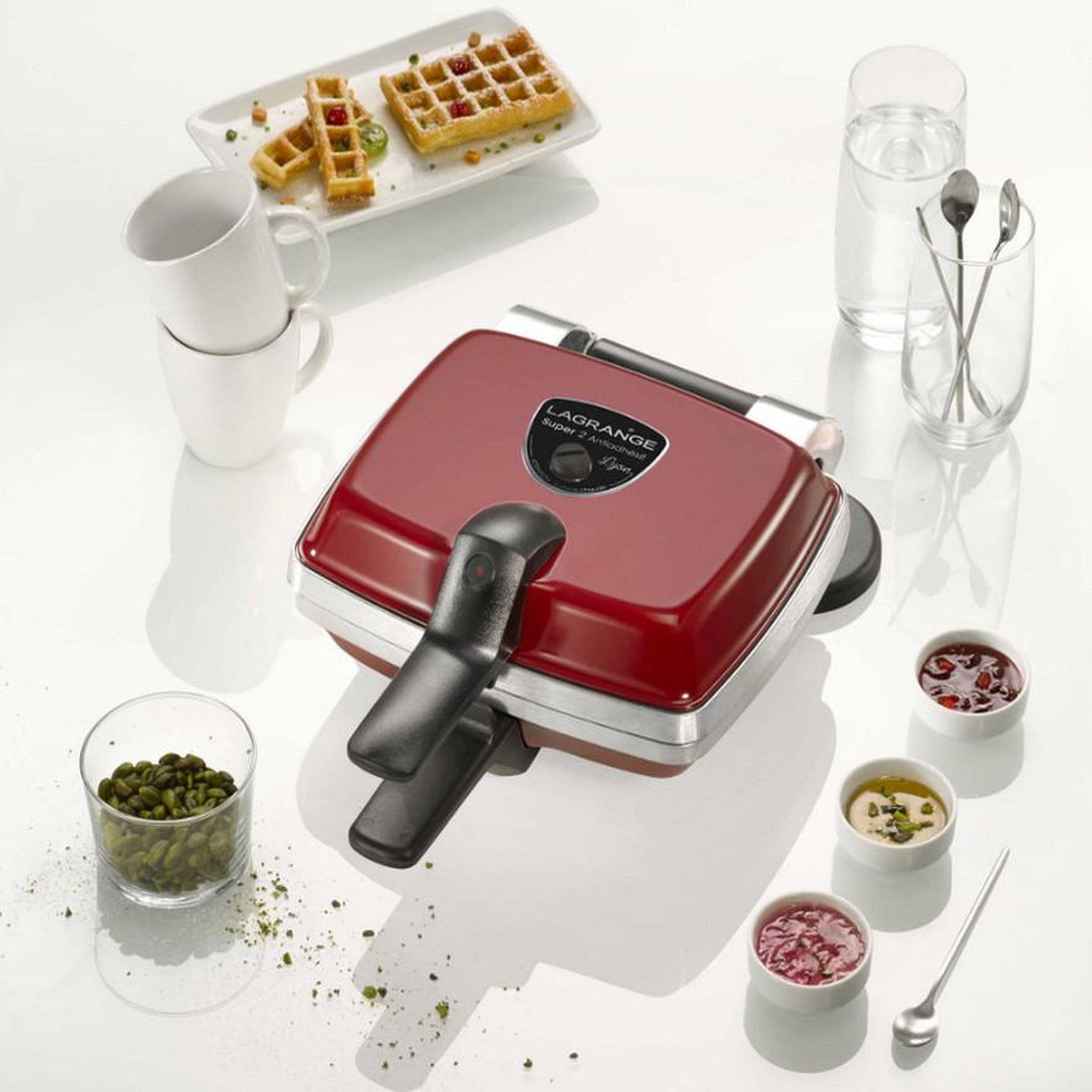 Voir la diapositive 5 : LAGRANGE Gaufrier 1000w - 039514