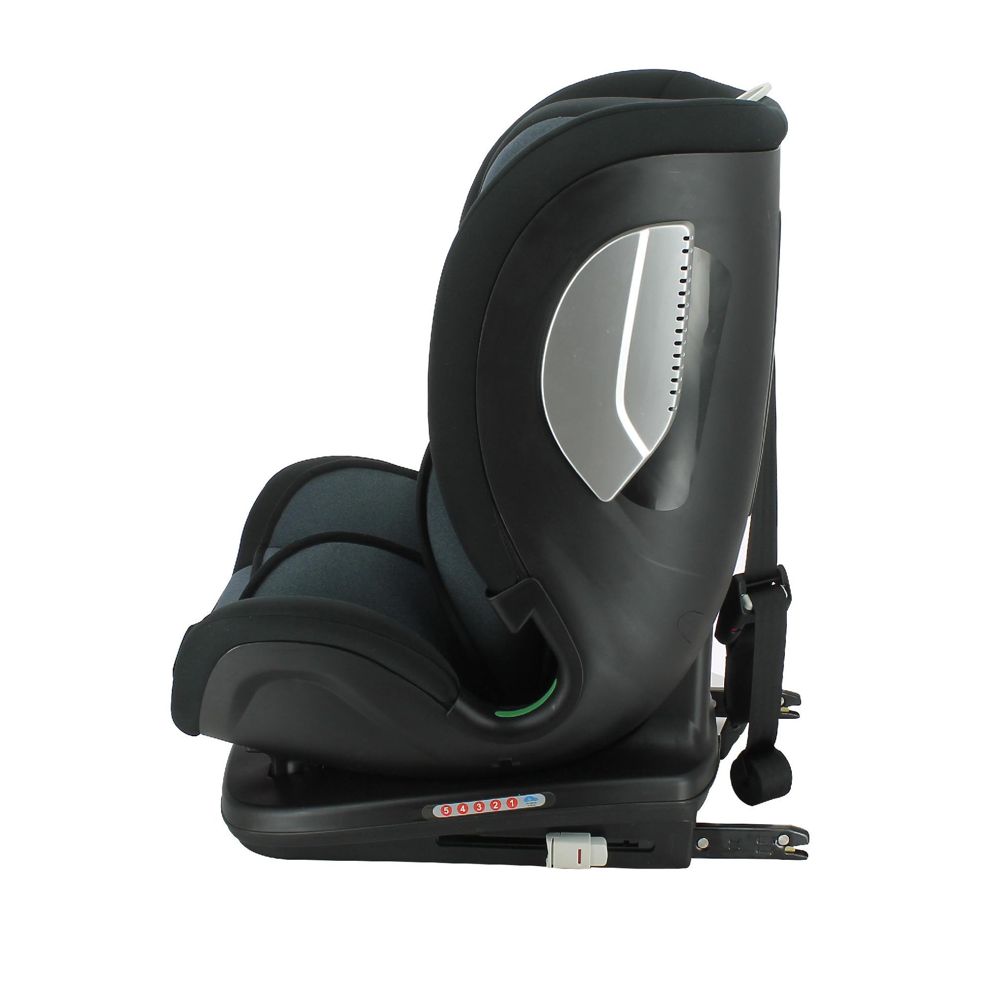 Voir la diapositive 4 : NANIA Migo -Siège auto isofix inclinable Isize 76-150cm - groupe 1/2/3 (9-36kg)- protection latérale- housse confort