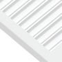Voir la diapositive 4 : VIDAXL Porte d armoire à persiennes blanc 39,5x59,4 cm pin massif
