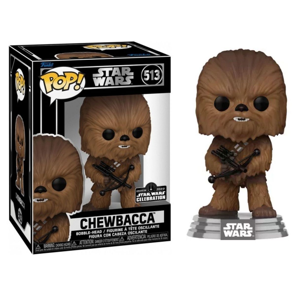 FUNKO Figurine Funko Pop Star Wars Chewbacca Celebration