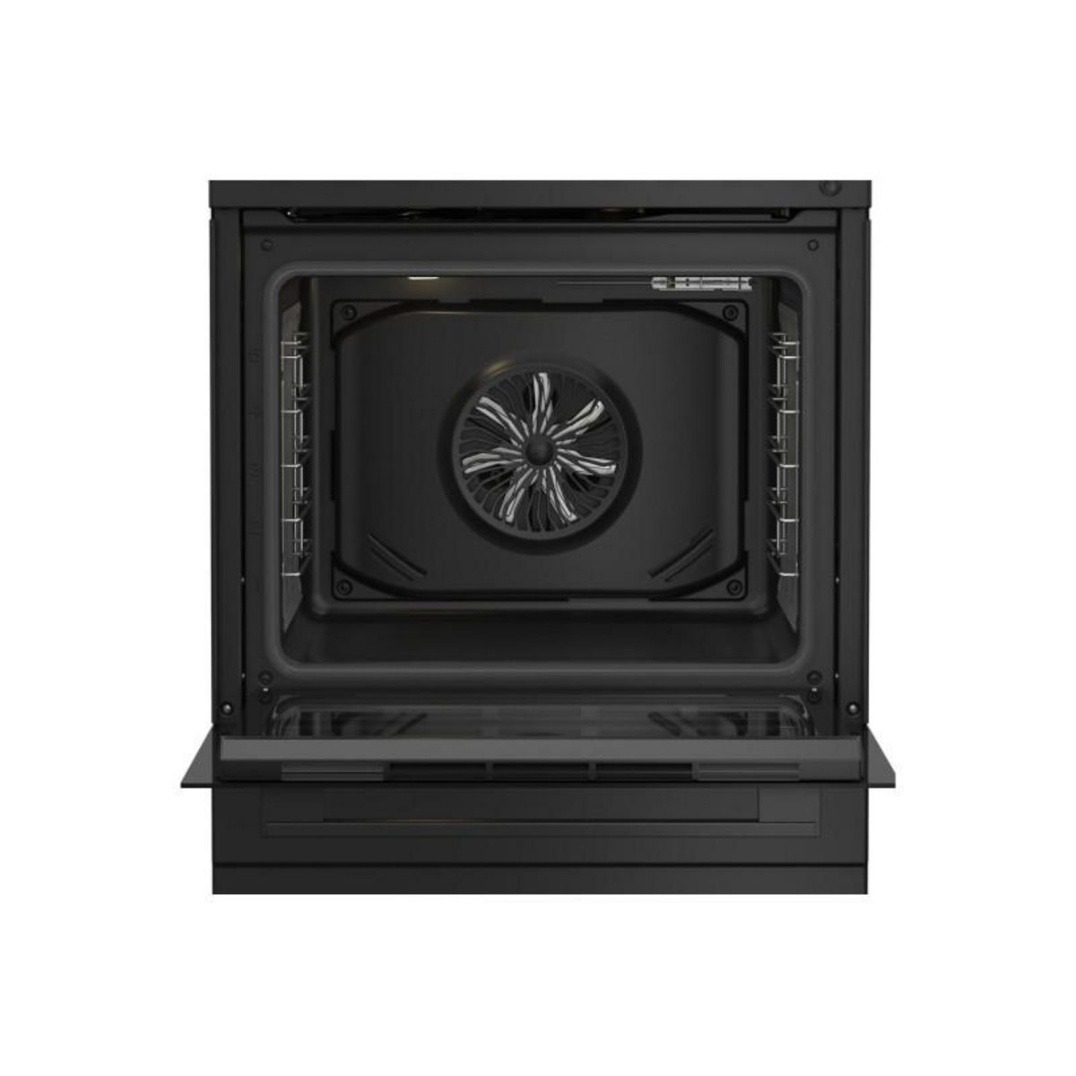 Indesit Cuisinière mixte Indesit I6M5PCB Noir