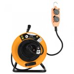 Electraline Enrouleur de câble électrique chantier avec terre L. 30 m ho7rnf 3g1.5