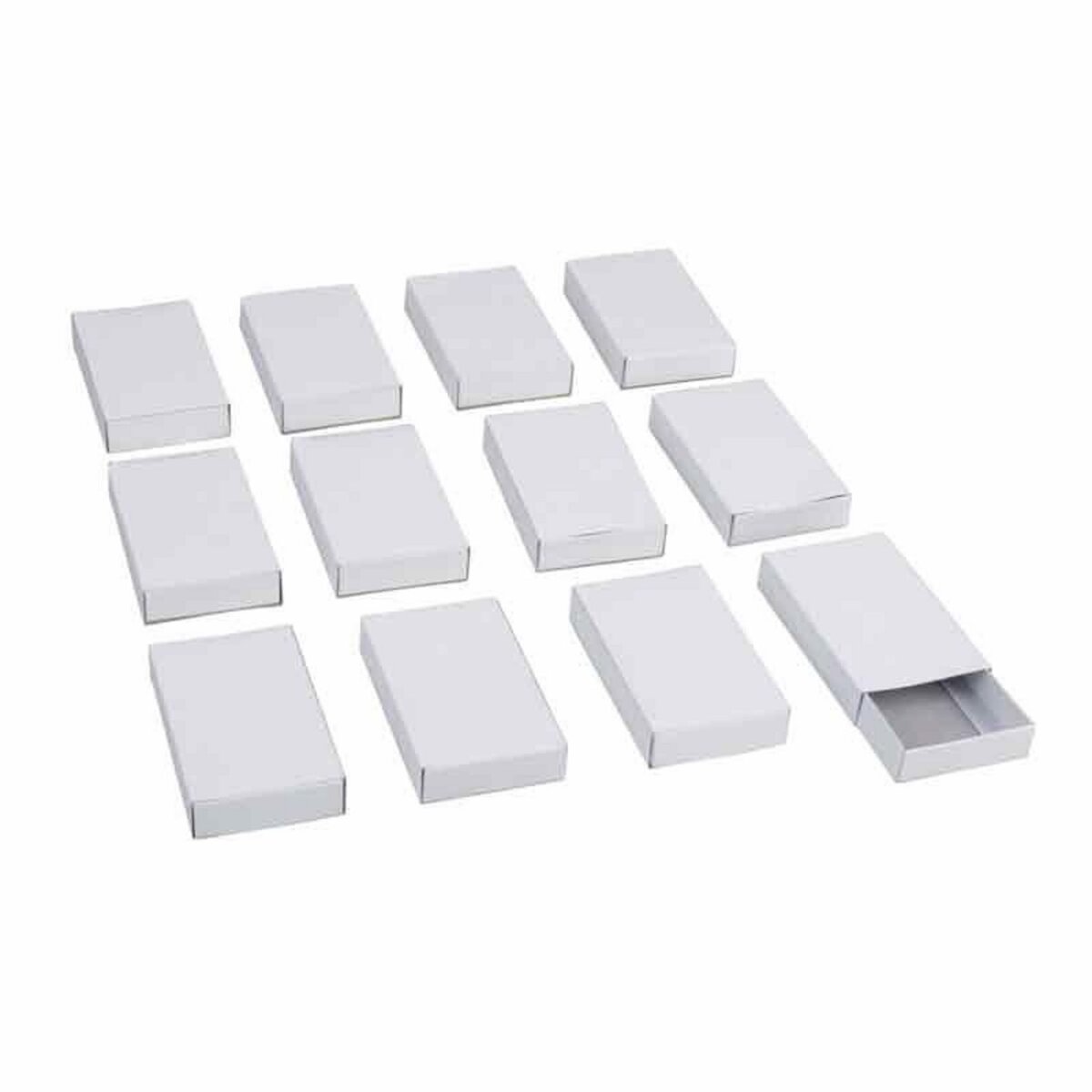 Rayher 12 boites allumettes vides à décorer 11 x 6,5 cm
