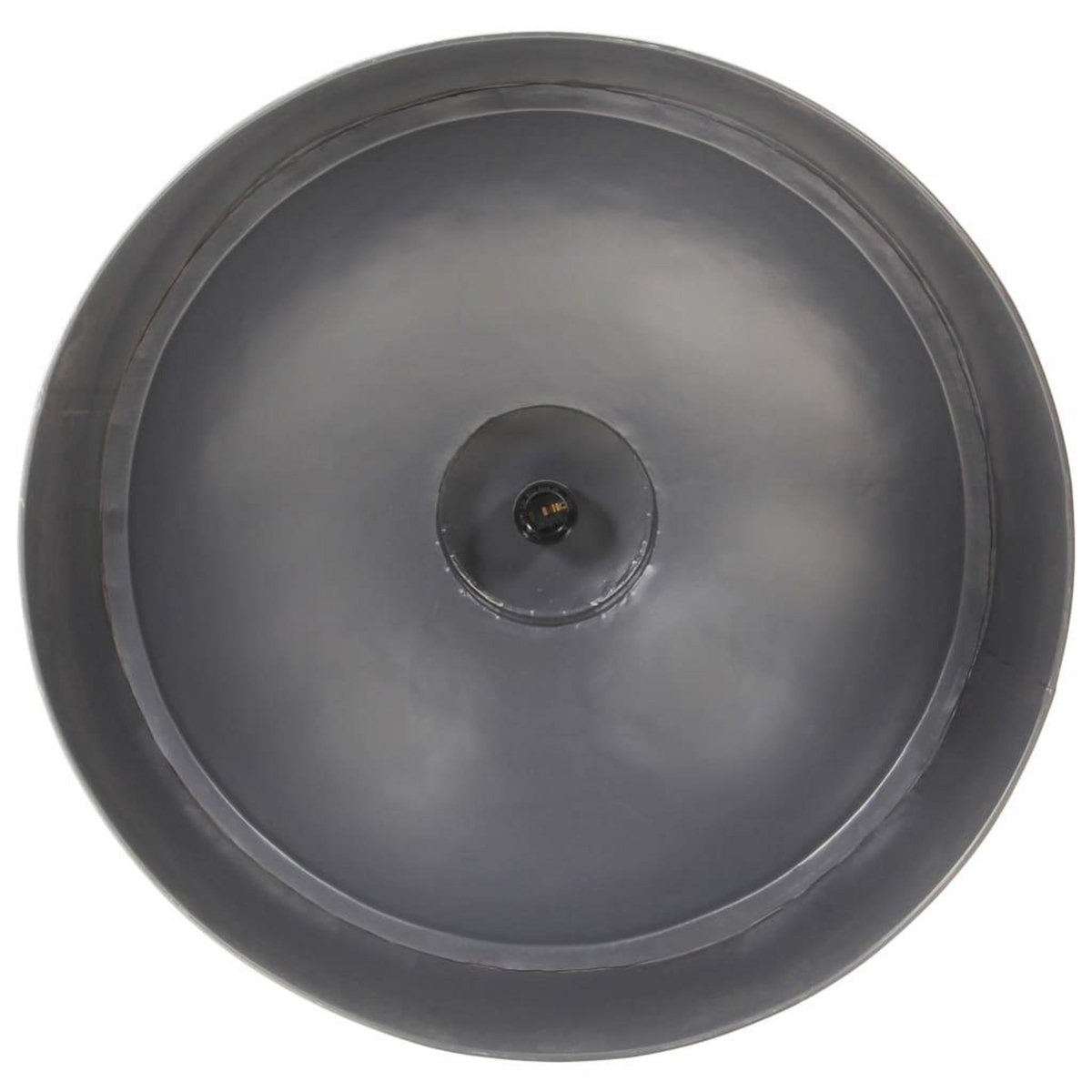 VIDAXL Lampe suspendue industrielle 32 cm Gris E27