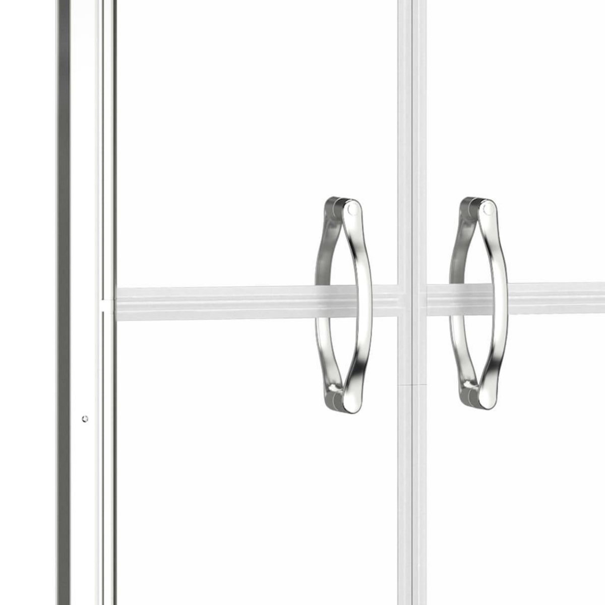 VIDAXL Porte de douche ESG transparent 81x190 cm
