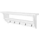 VIDAXL Porte-manteau PFDM blanc style baroque