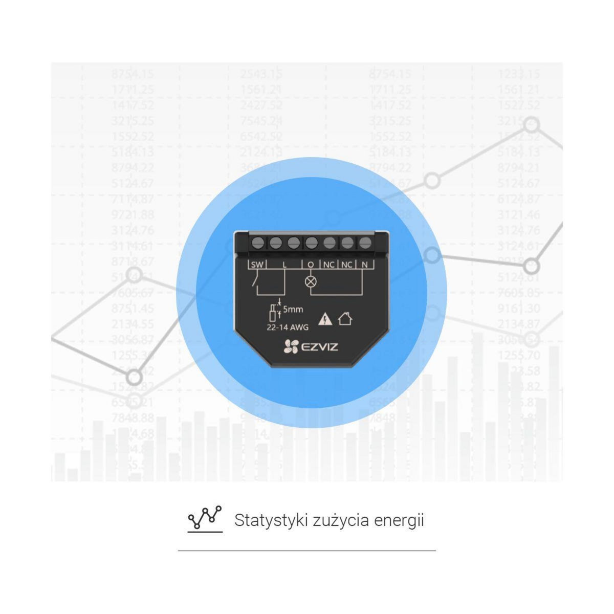 EZVIZ Relais Wifi intelligent Smart Relay T36