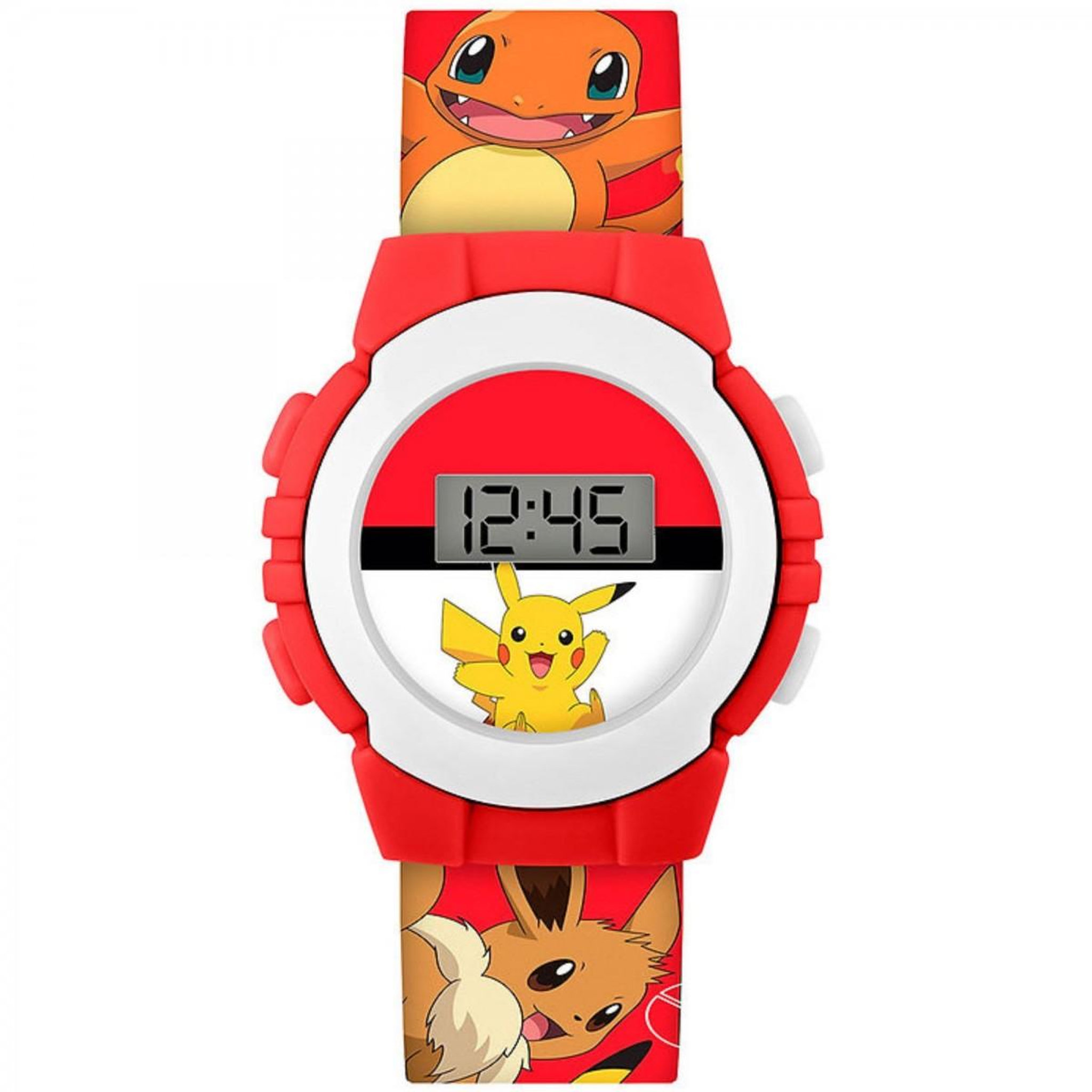 Voir la diapositive 1 : SC CRYSTAL Montre enfant Licence - Pokémon